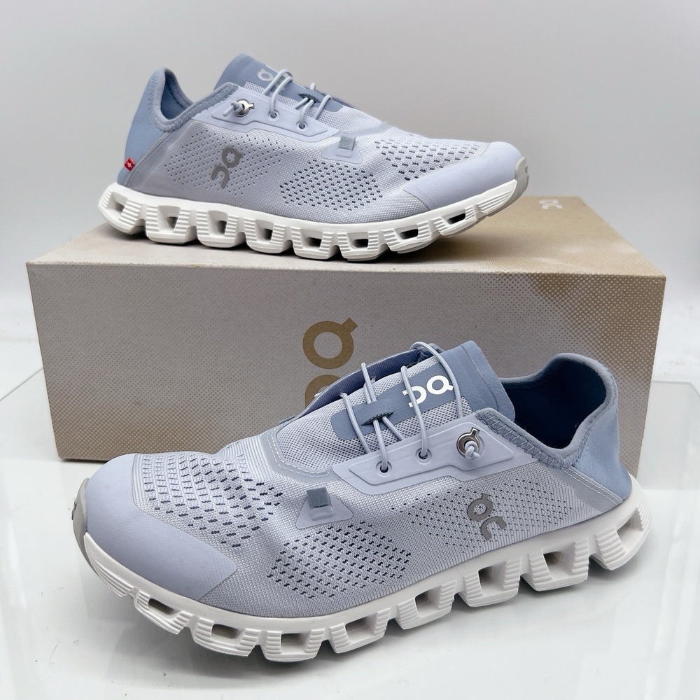 On Cloud 5 Coast Women's Running Shoes Sneakers Heather Chambrey Blue US 9.5